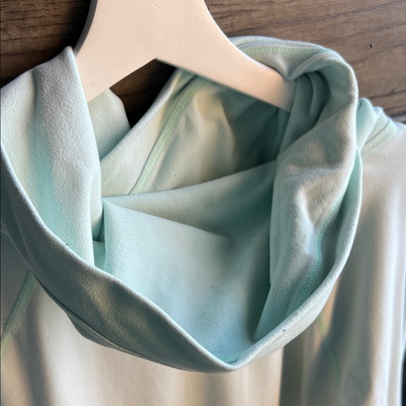 LULULEMON HEALTHY HEART FRESH TEAL PULLOVER BUTTERY SOFT Mint Size L - Picture 6 of 6